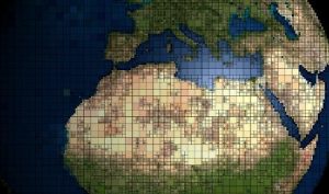 mapa świata - globus