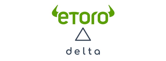 eToro kupuje Deltę – aplikację do śledzenia kryptoportfeli etoro i delta