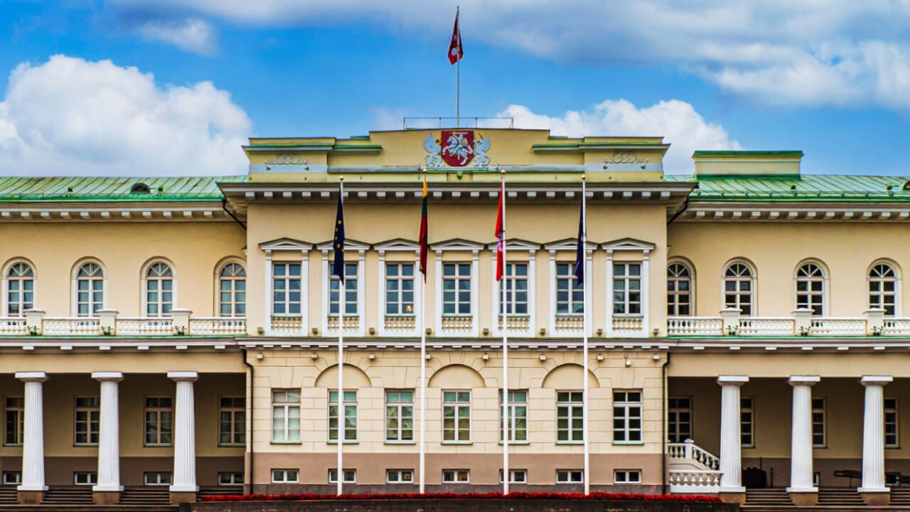 Pałac prezydencki na litwie - konflikt gospodarczy pomiędzy litwą a chinami