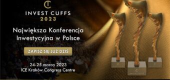 Kongres inwestycyjny Invest Cuffs 2023 już 24-25 marca