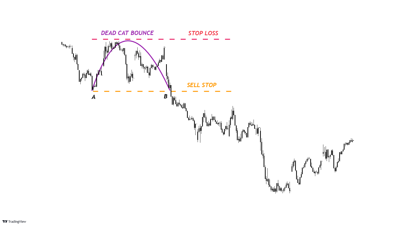 analiza techniczna dead cat bounce